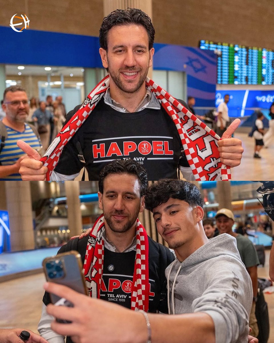 The Vasilije Micic era has officially begun in Tel Aviv! 🔴🔥

( 📸 Via @hapoeltlvbc )