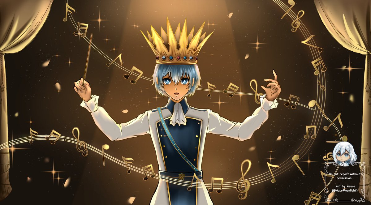 AzurMoonlight's tweet image. Music was the first magic this world ever knew 🎶
#metaphor #メタファー