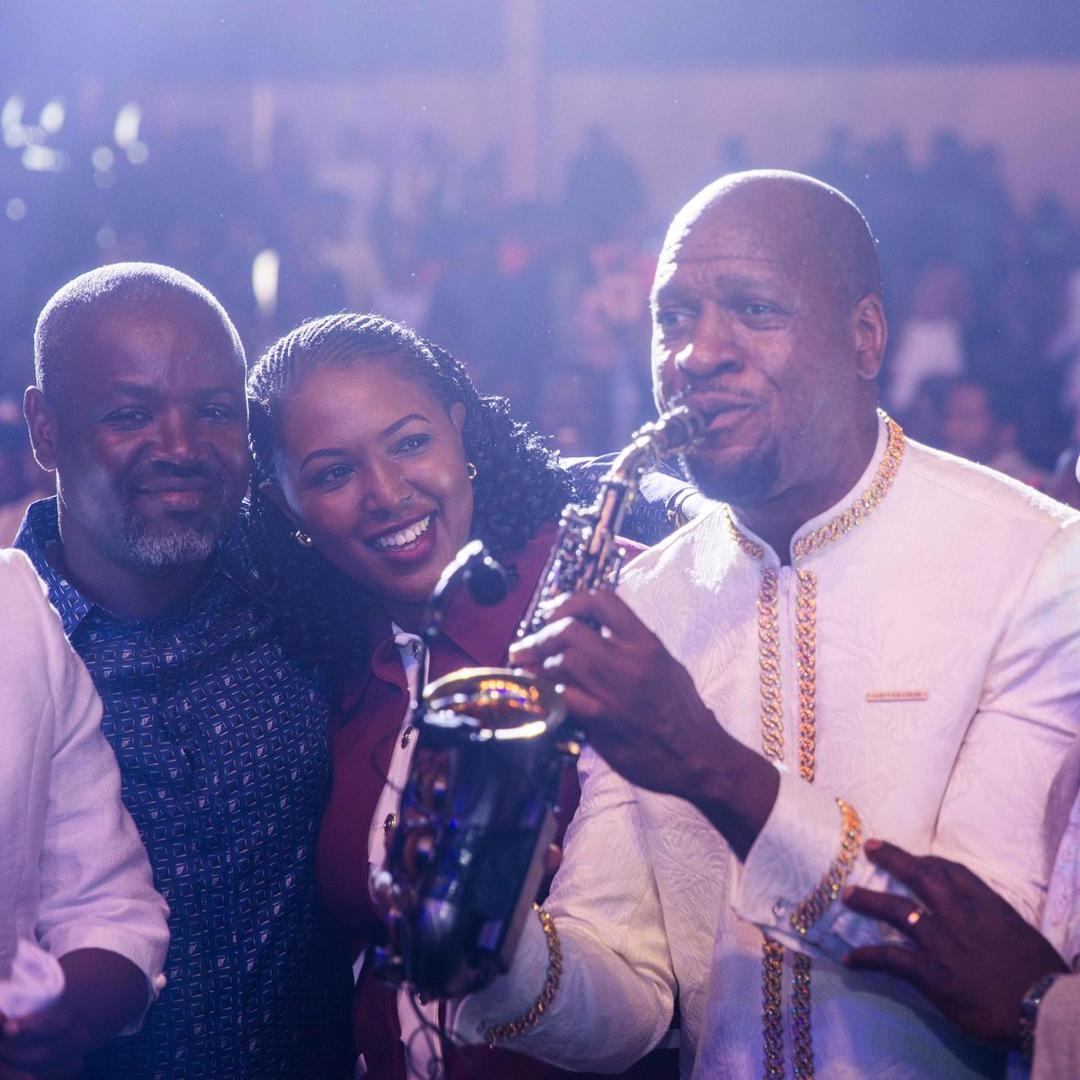 BuzzActivateUg's tweet image. Yesterday was a night wrapped in gold at the #30YearsOfUgandanJazz from timeless moments to unforgettable smiles.