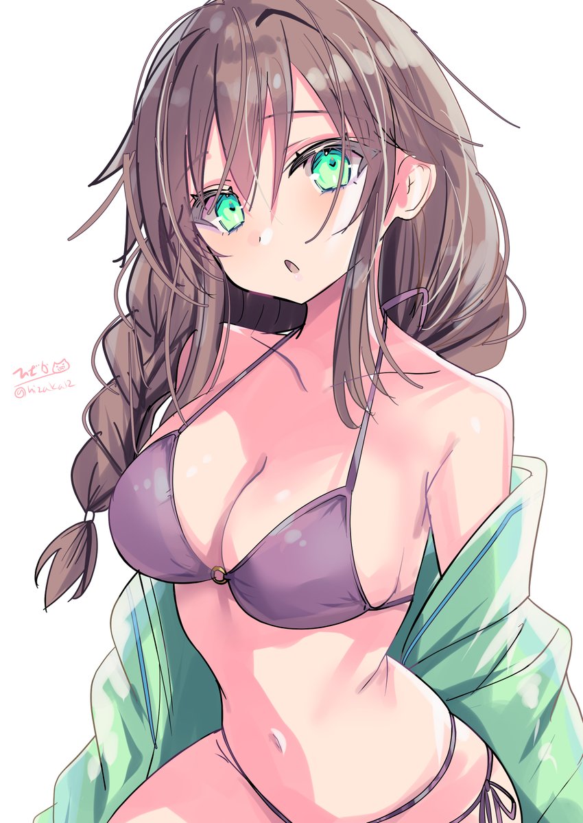 hizaka12's tweet image. 水着の能代
#艦これ版深夜の真剣お絵描き60分一本勝負
#艦これ版真剣お絵描き60分一本勝負_20250719
