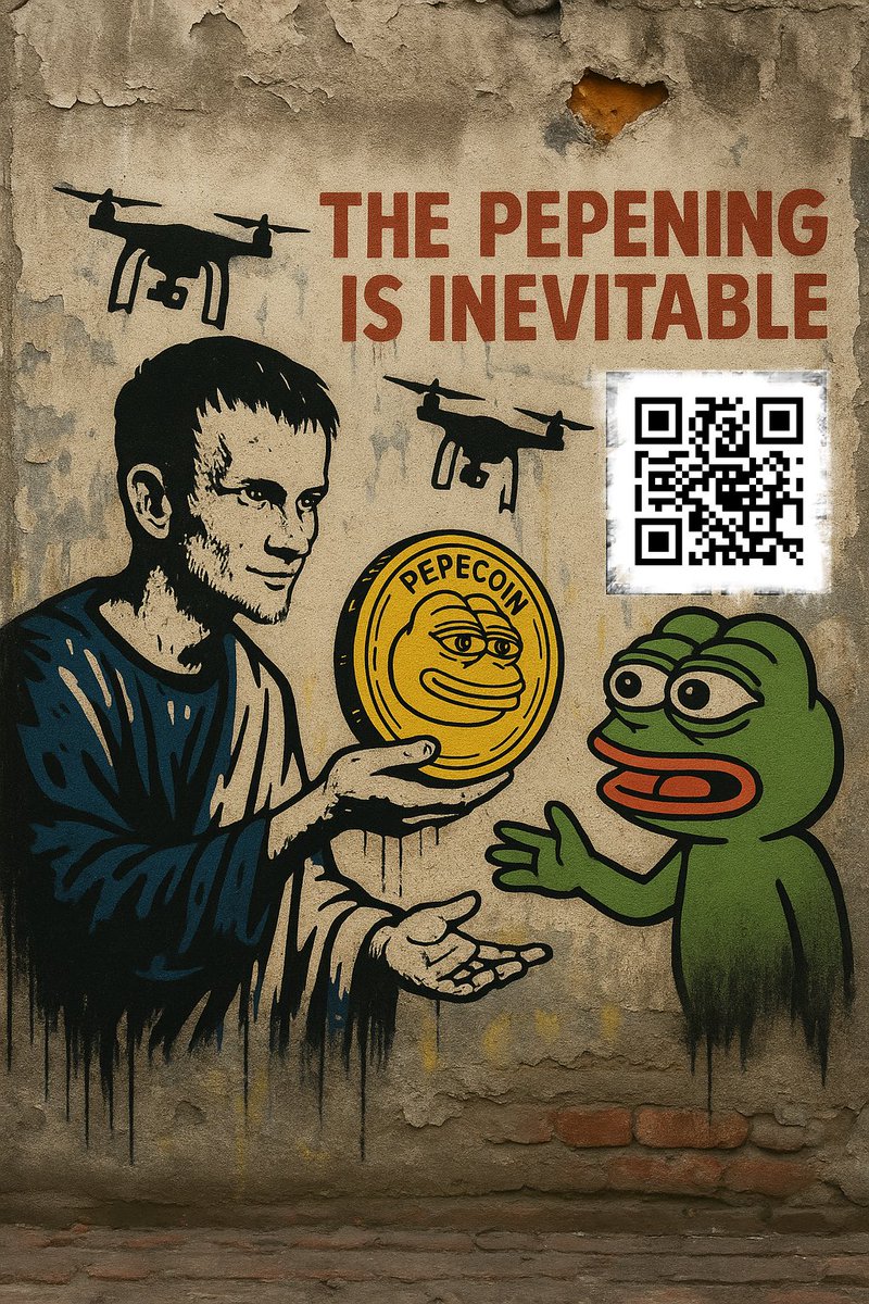 EnterprisePepe's tweet image. Day 24 tagging @VitalikButerin until he makes The Enterprise PepeCoin Alliance a reality.