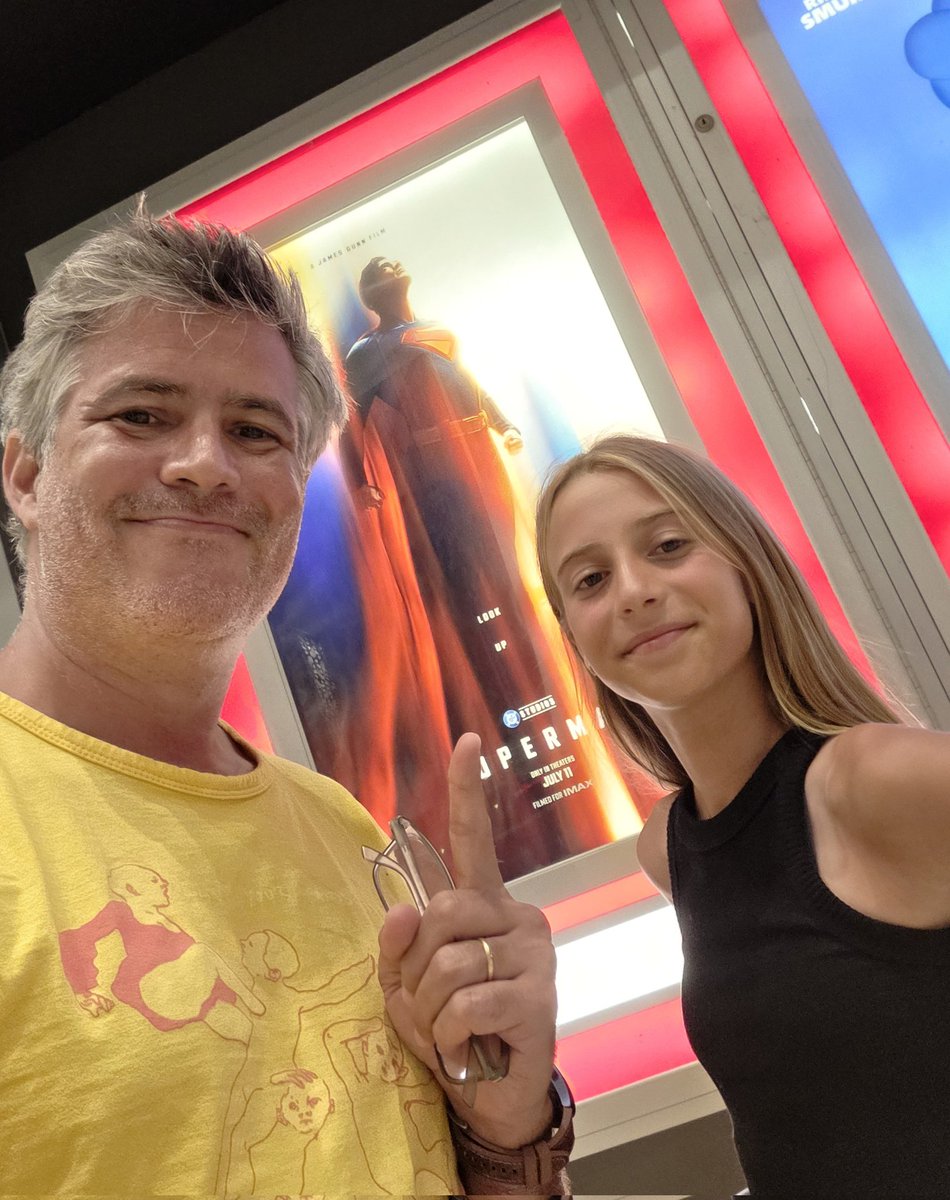 juaneferreyra's tweet image. I went with my Daughter to see this one again. #Superman