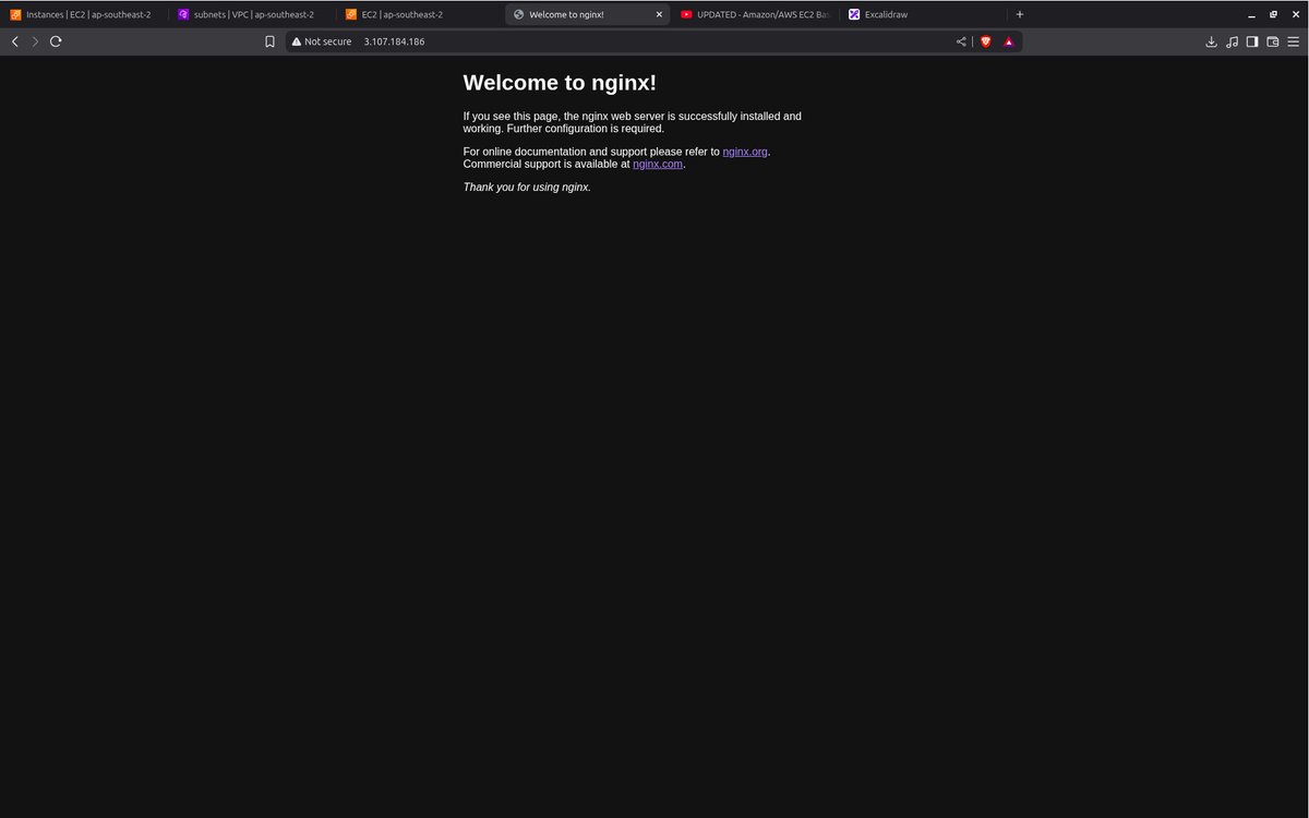 first aws instance