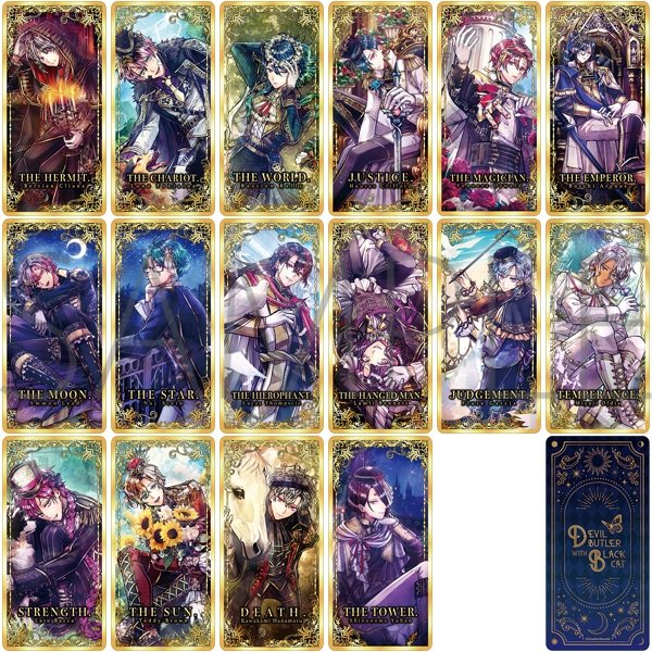 グッズ情報】 『悪魔執事と黒い猫』 タロット風カードコレクション
