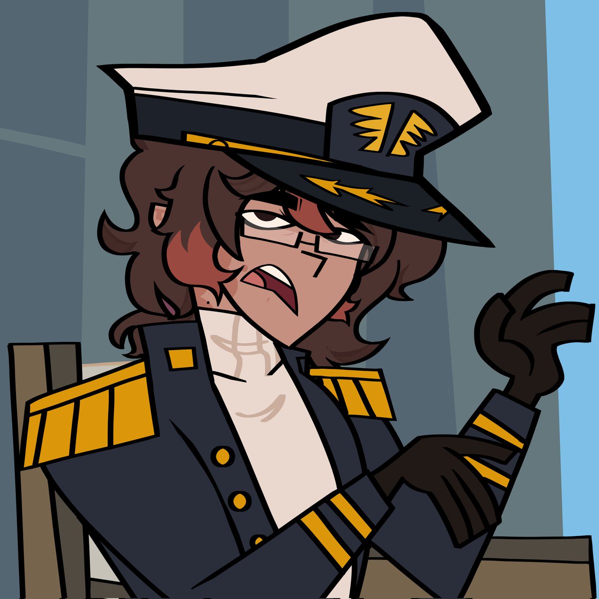 Huntak_3's tweet photo. Vikesh Admiral 👨‍✈️

#tdi #TotalDrama #TotalDramaIsland #oc #male #doodle #fakescene #tdtwt #dctwt #promotwt https://t.co/ebFrTEyFme