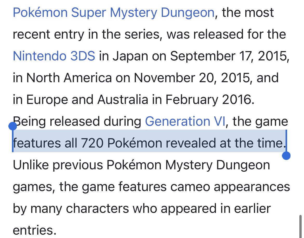 shinyycatherine's tweet image. Over 300 Pokémon have never been in the Pokemon Mystery Dungeon series and I fear that this upcoming Pokemon Presents won’t change that 💔 please let me be wrong