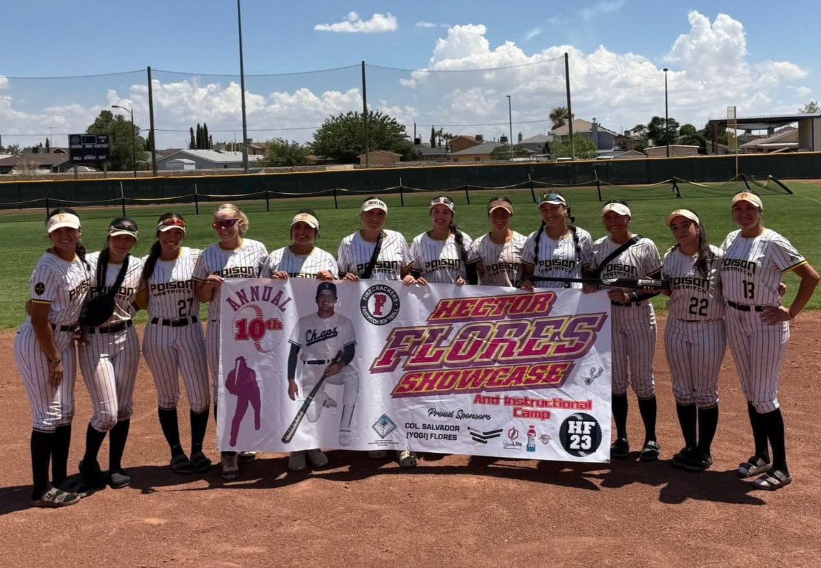 CeliaMarquez25's tweet image. Brought home some hardware from the Hector Flores Showcase tournament winning the Silver bracket championship beating some very good teams! I hit .500 this weekend tied for highest BA on my team! So grateful! 🙏
@CoachRC16 @paigeyadairr @FLCSoftball @TAMUKSB @NMStateSoftball