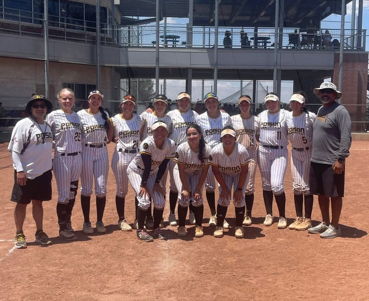 CeliaMarquez25's tweet image. Brought home some hardware from the Hector Flores Showcase tournament winning the Silver bracket championship beating some very good teams! I hit .500 this weekend tied for highest BA on my team! So grateful! 🙏
@CoachRC16 @paigeyadairr @FLCSoftball @TAMUKSB @NMStateSoftball
