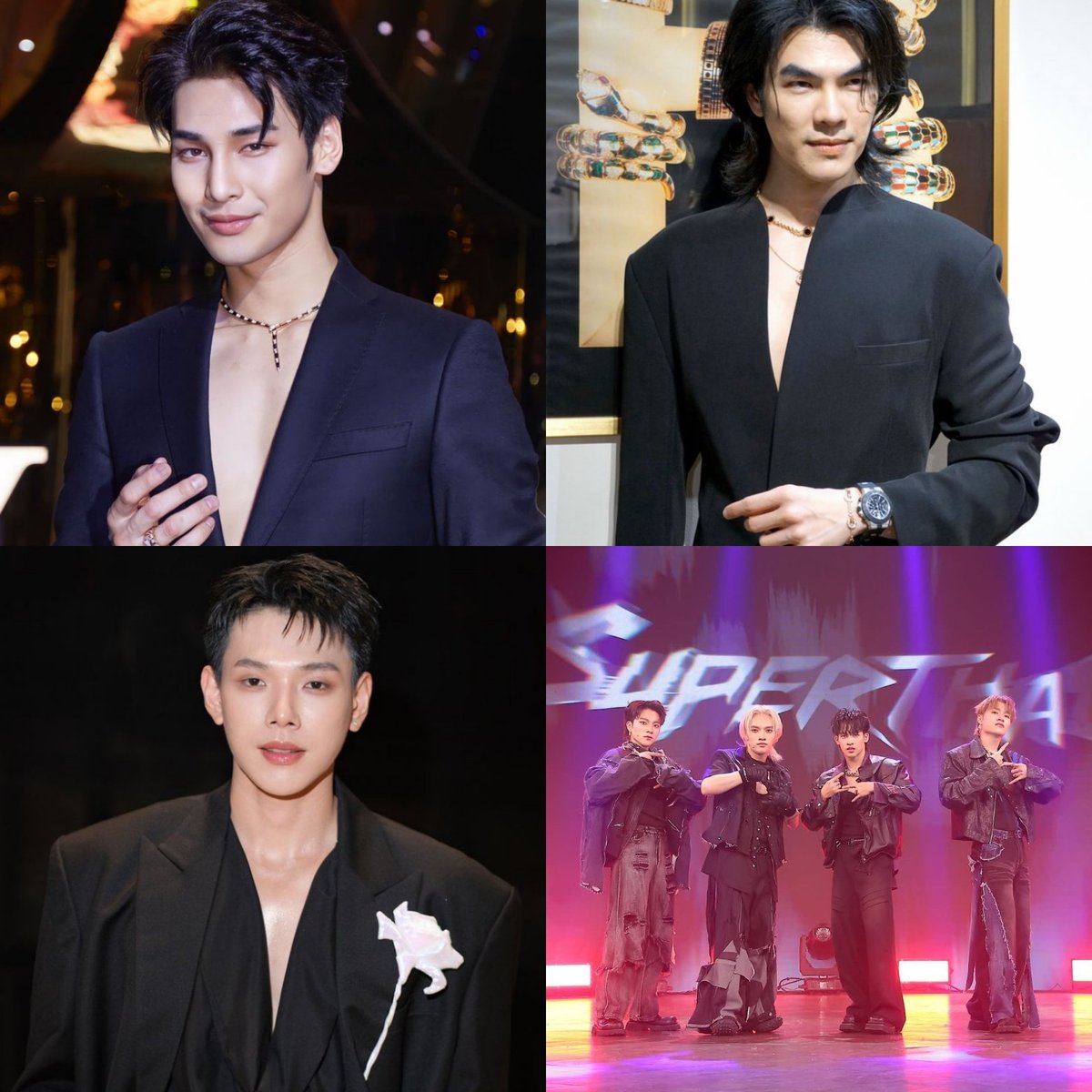 ThaiCrave's tweet image. The final lineup for the Weibo Cultural Exchange Night in Thailand:
Apo Nattawin, Mile Phakphum, Daou Pittaya, SuperThai
#ApoNattawin #MilePhakphum #Daou #oueiija #SuperThai