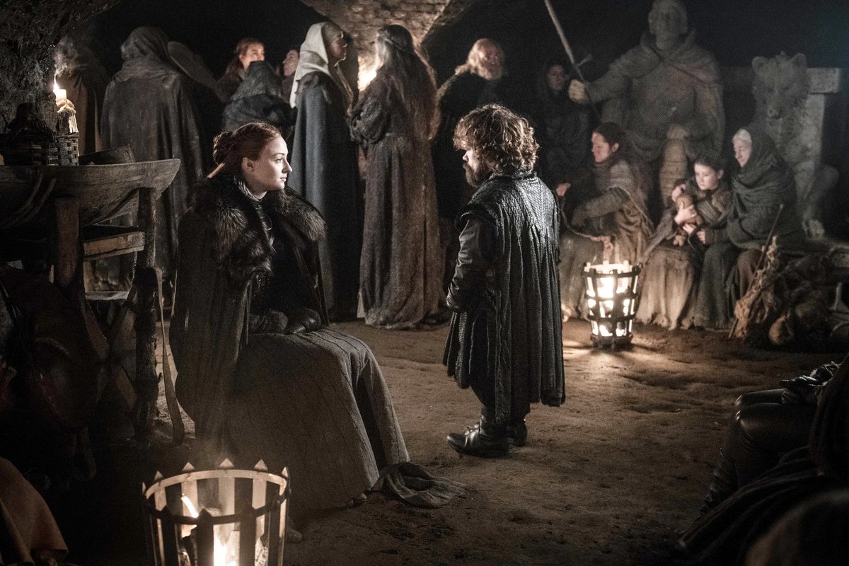 ASOIAFQuotesGOT's tweet image. “It wouldn’t work between us.”
“Why not?”
“The Dragon Queen. Your divided loyalties would become a problem”
Sansa and Tyrion