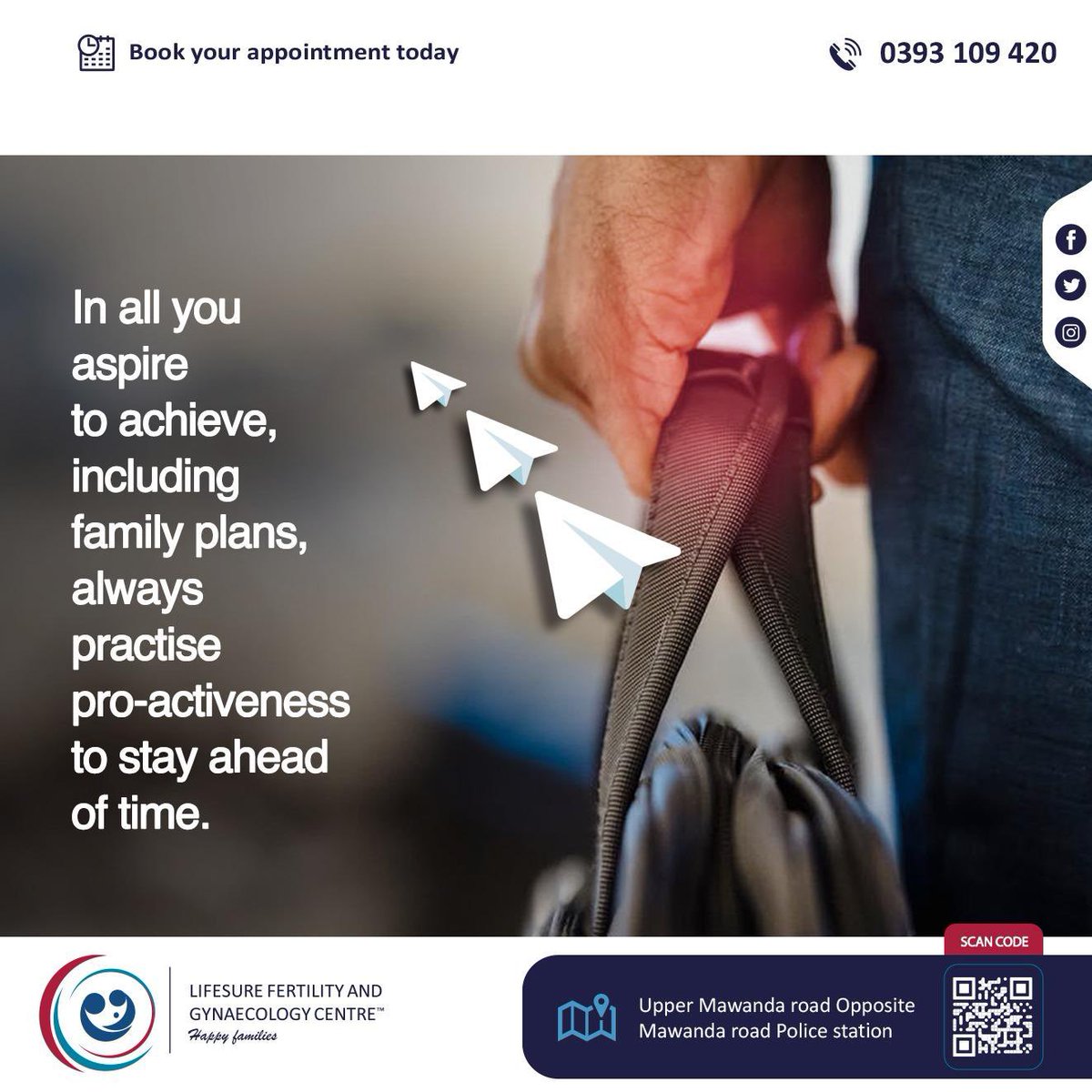 LifesureC's tweet image. Life moves fast but the smartest decisions are made when we slow down and plan ahead. If family is part of your dream, being proactive about fertility can give you more control and less pressure later.
#FertilityCare isn’t only for now, it’s also for the future you’re building.