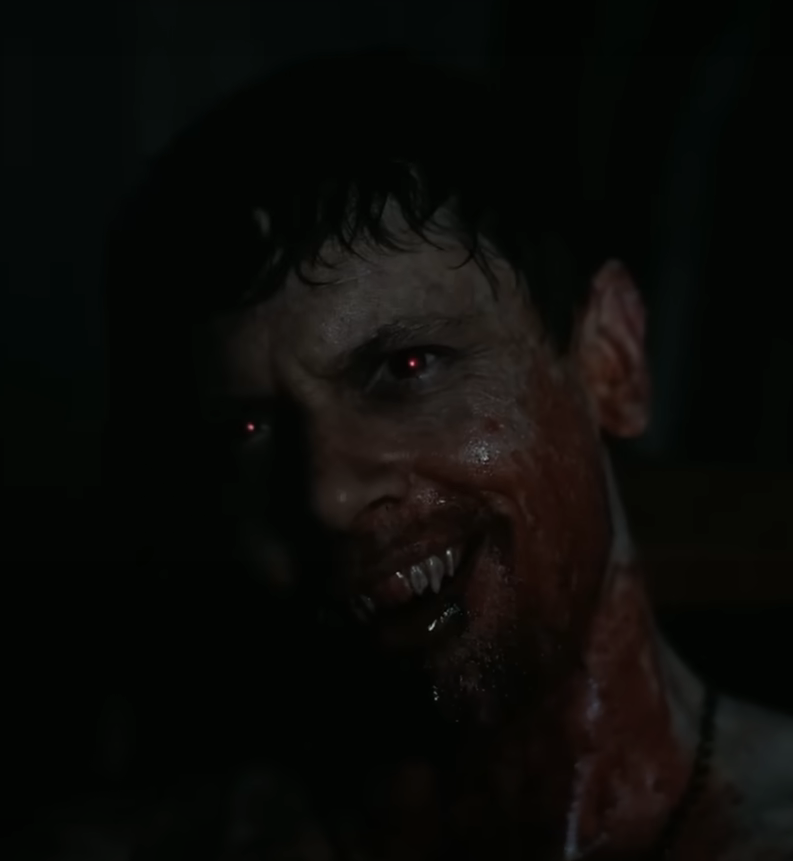 trap_lock's tweet image. i wanna make a take on X where hes just a vampire and base it off of #sinners. cuz holy fuck this dude would make a killer 2011X redesign
