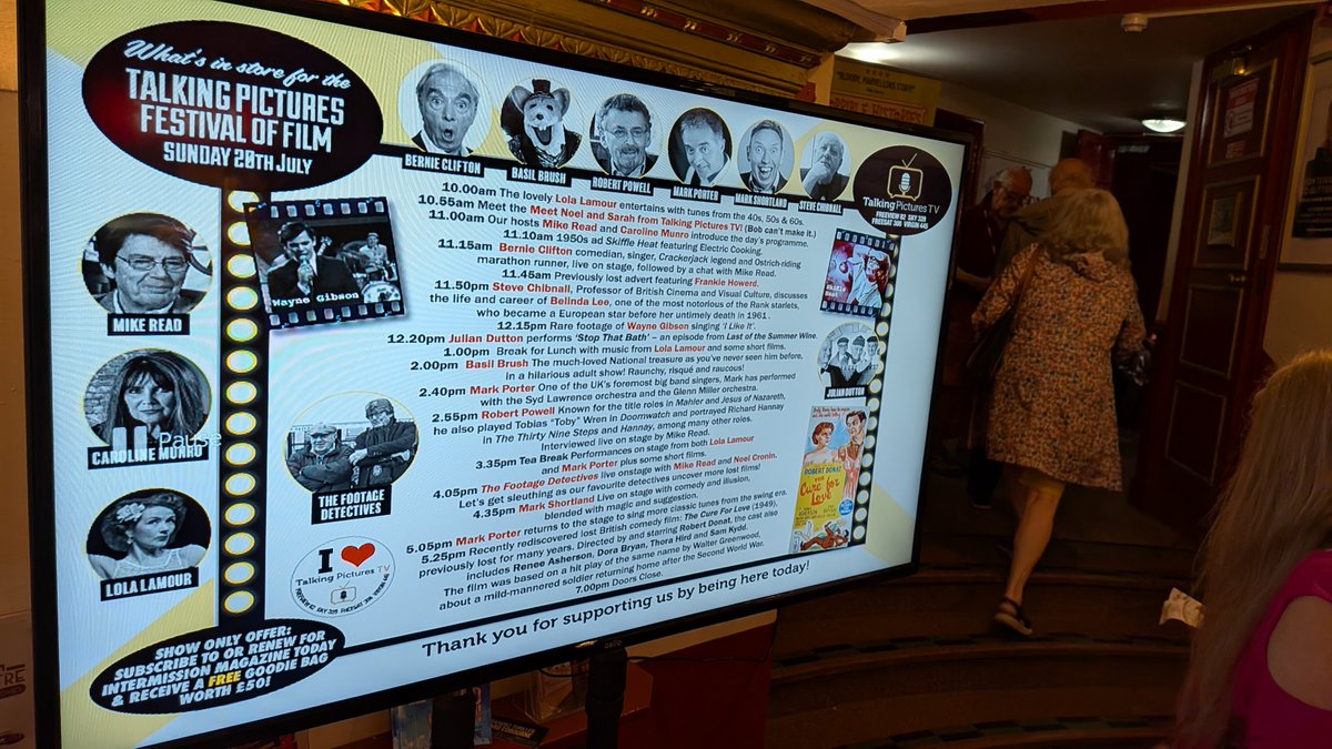 WHEELZ WHEELER (@wheelzwheeler) on Twitter photo Nice work by <a href="/TalkingPicsTV/">Talking Pictures TV</a> <a href="/monmouthsavoy/">Monmouth Savoy</a> Day two, The Talking Pictures TV & Renown Pictures Festival of Film. Top event as ever. ๐๐๐ฝ๏ธ๐๏ธ #monmouth #filmfestival #tptv Nice work by <a href="/TalkingPicsTV/">Talking Pictures TV</a> <a href="/monmouthsavoy/">Monmouth Savoy</a> Day two, The Talking Pictures TV & Renown Pictures Festival of Film. Top event as ever. ๐๐๐ฝ๏ธ๐๏ธ #monmouth #filmfestival #tptv