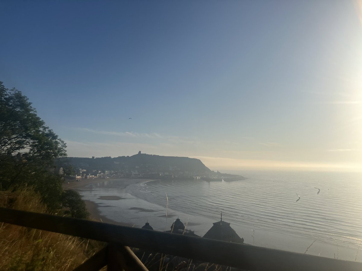 Tess_invests's tweet image. Still some misty sea spray but the intense fog has lifted at last