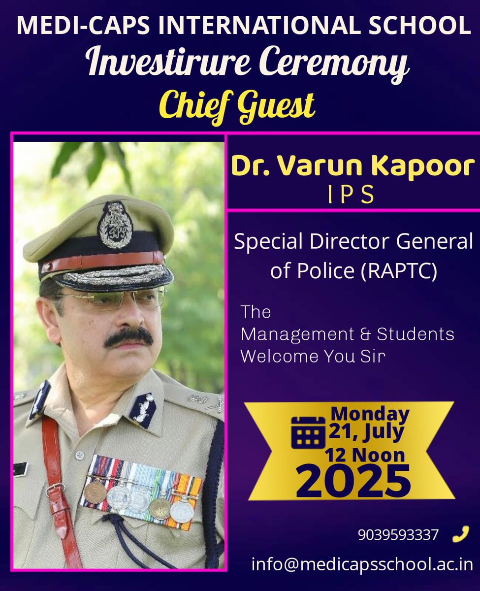 varunkapoor170's tweet photo. Cyber Security Talks # 42
@ Medicaps International School, Indore MP
#LectureSeries
#thebluepalm
#cybersecuritytalks
#EffortContinues
#varunkapoorips https://t.co/ObtomiF2oT