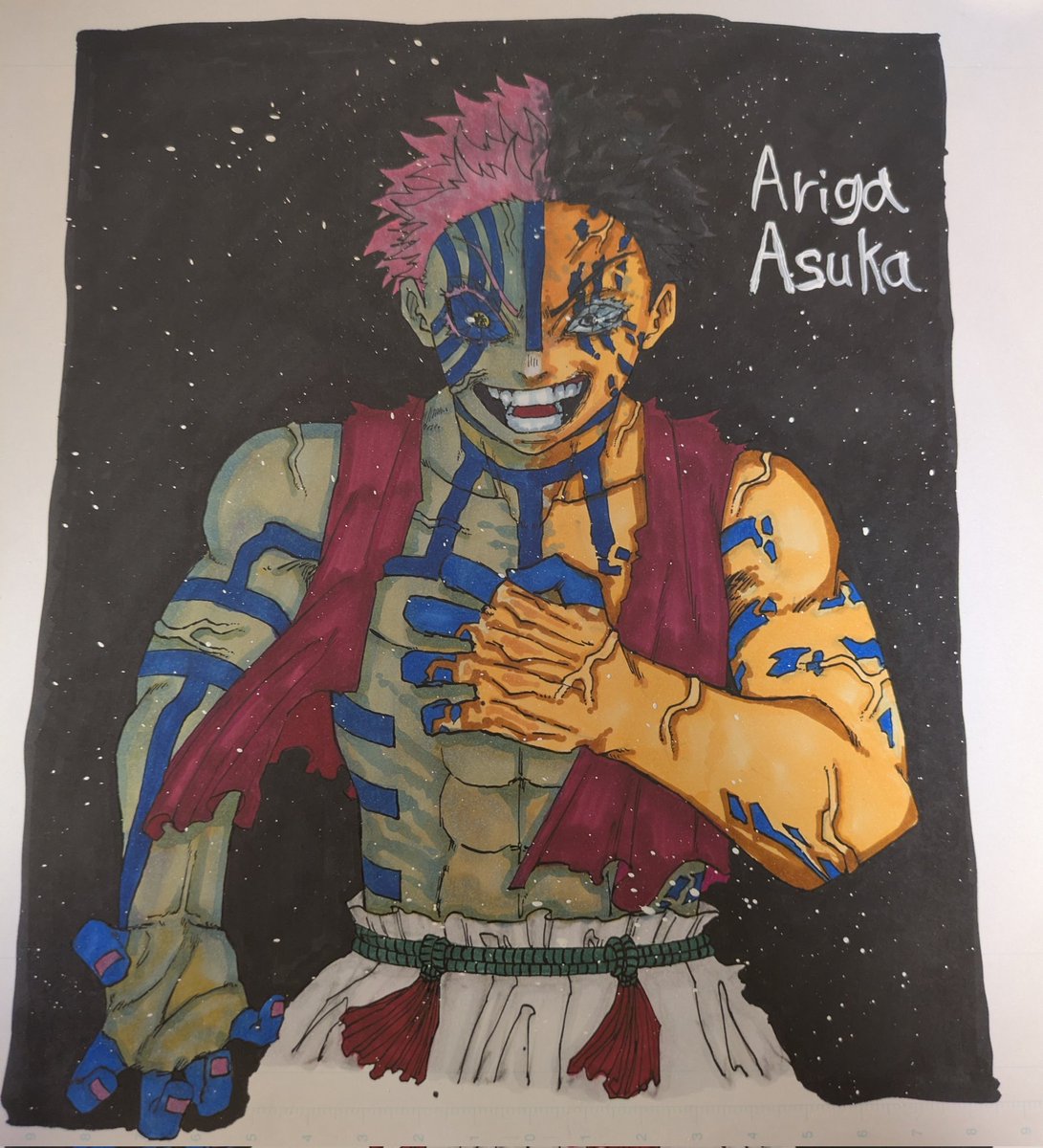 wp7js's tweet image. 猗窩座が好きすぎて、、ほんまこいつ、、、

＃鬼滅の刃
＃無限城
＃猗窩座