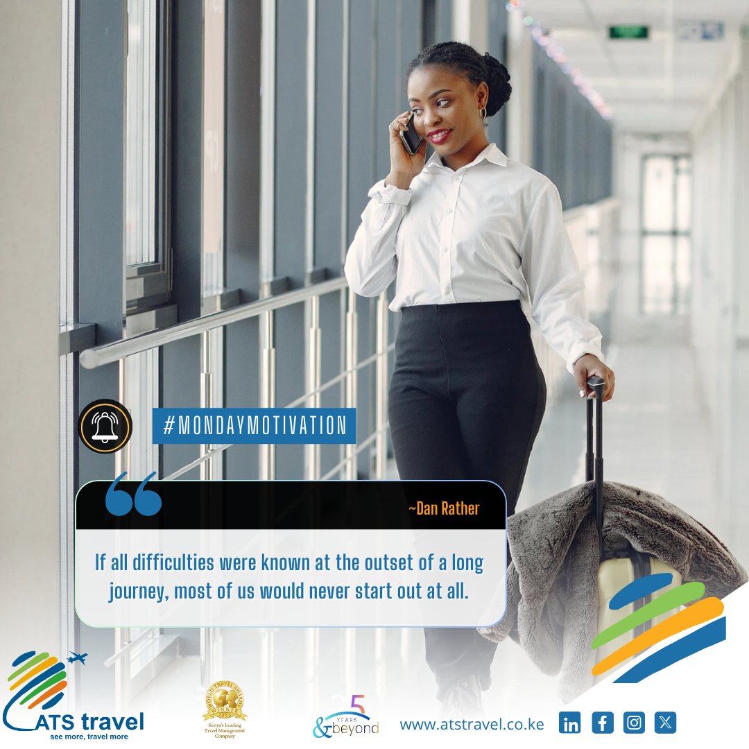 ATSTravelKe's tweet photo. Most journeys begin before we’re fully ready. That’s the point. 
Still, a little backup plan never hurt.
📦 Add travel insurance to your packing list. 

📧 emarketing@atstravel.co.ke
📞 +254 706 287287
🌐 https://t.co/kG3TtZSJOJ 
#MondayMotivation #TravelTips #ThereIsMore https://t.co/2NfYCTqrWB
