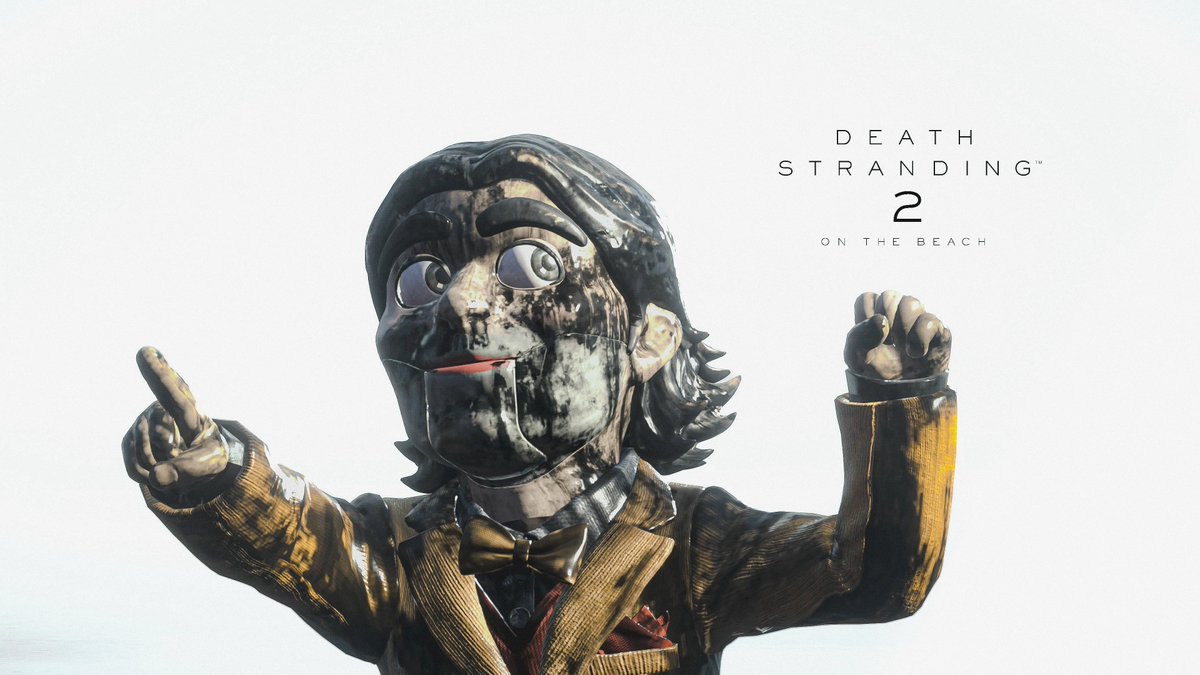mmtookthis's tweet image. どうだ、サム。
私もタールマンみたいで
カッコいいだろ〜

#DeathStranding2 
。
。