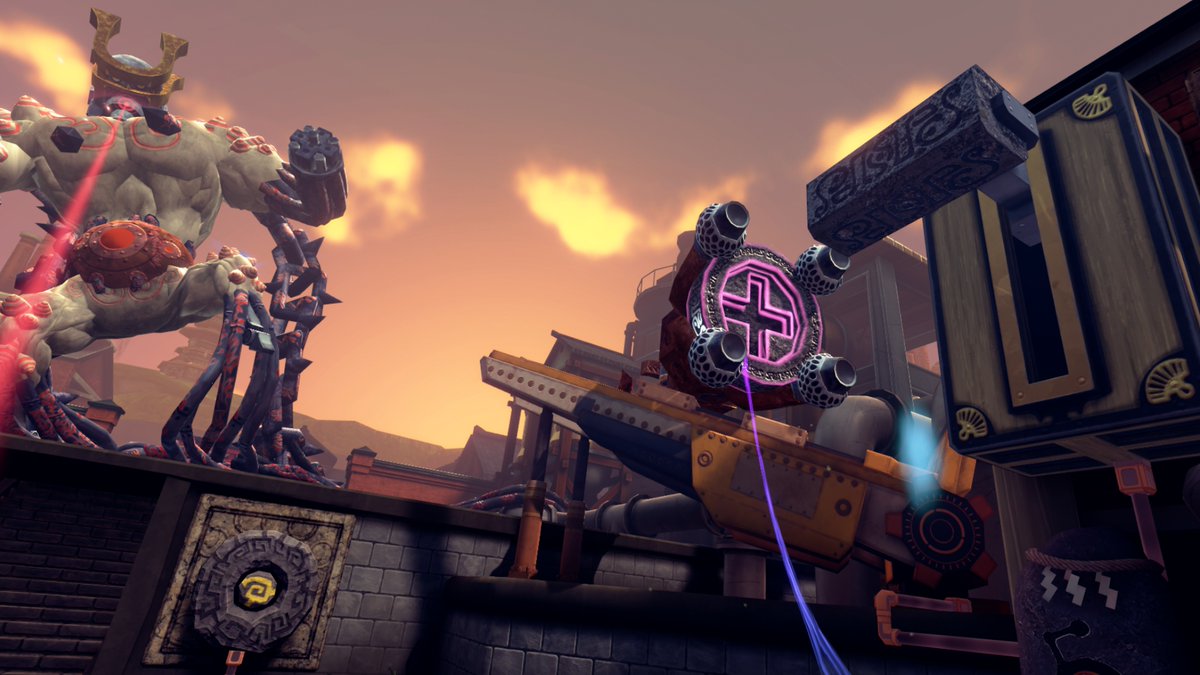 オノゴロ物語

2章のボス
デカい

ロケットパンチがハルを狙う…❗
突き出した「壁」に、ハルが隠れるようにしたらいいわけね

あとは、壁に弾かれて落ちた腕を持ち上げて…
にゃるほどカウンターパンチ発射
ダウンしたところへ追い討ち

最初は防ぎ方がわからなくて被弾しまくり