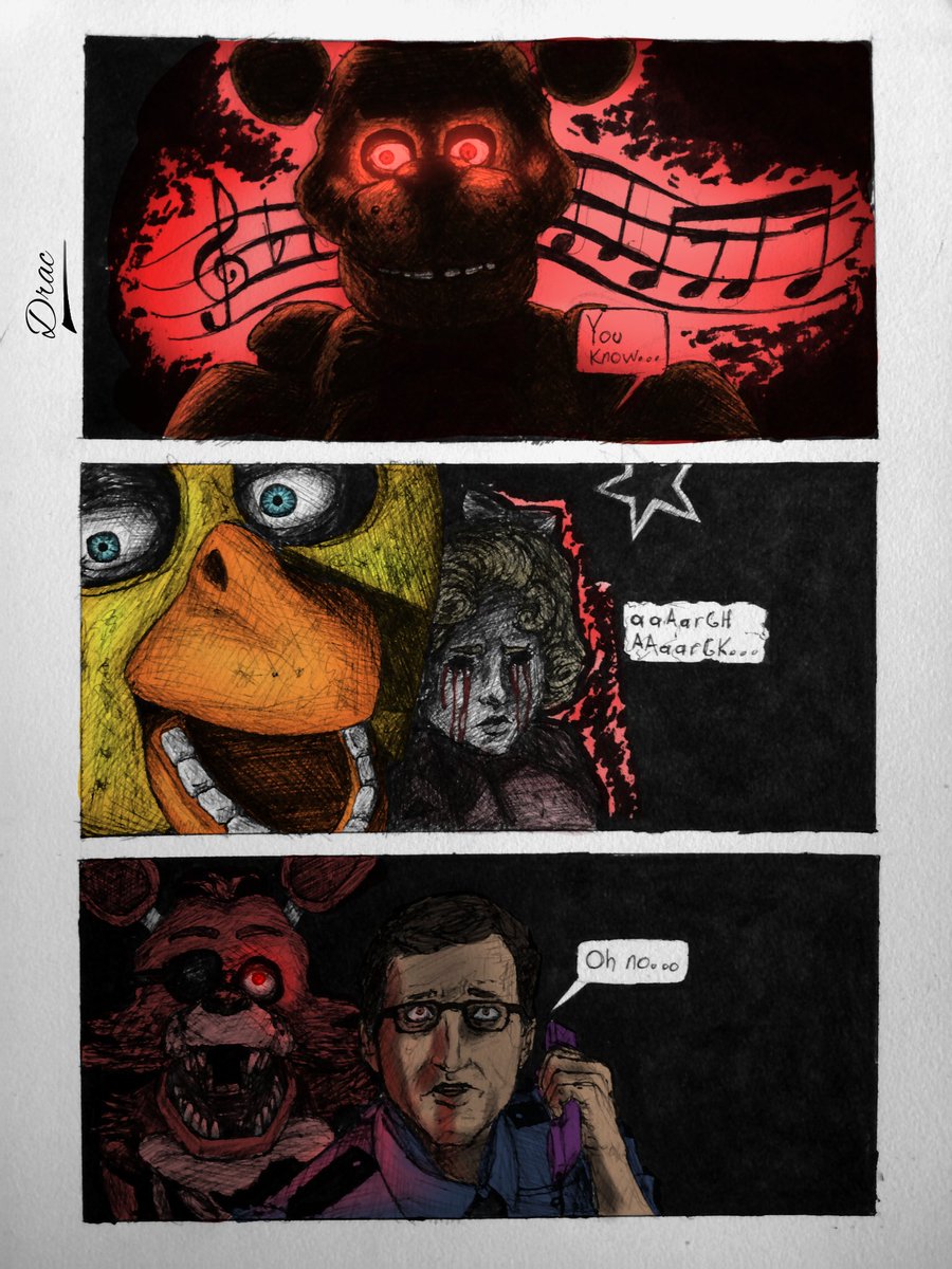 SENA_TW15's tweet image. #FNAF #FiveNightsAtFreeddys
The animatronic trio