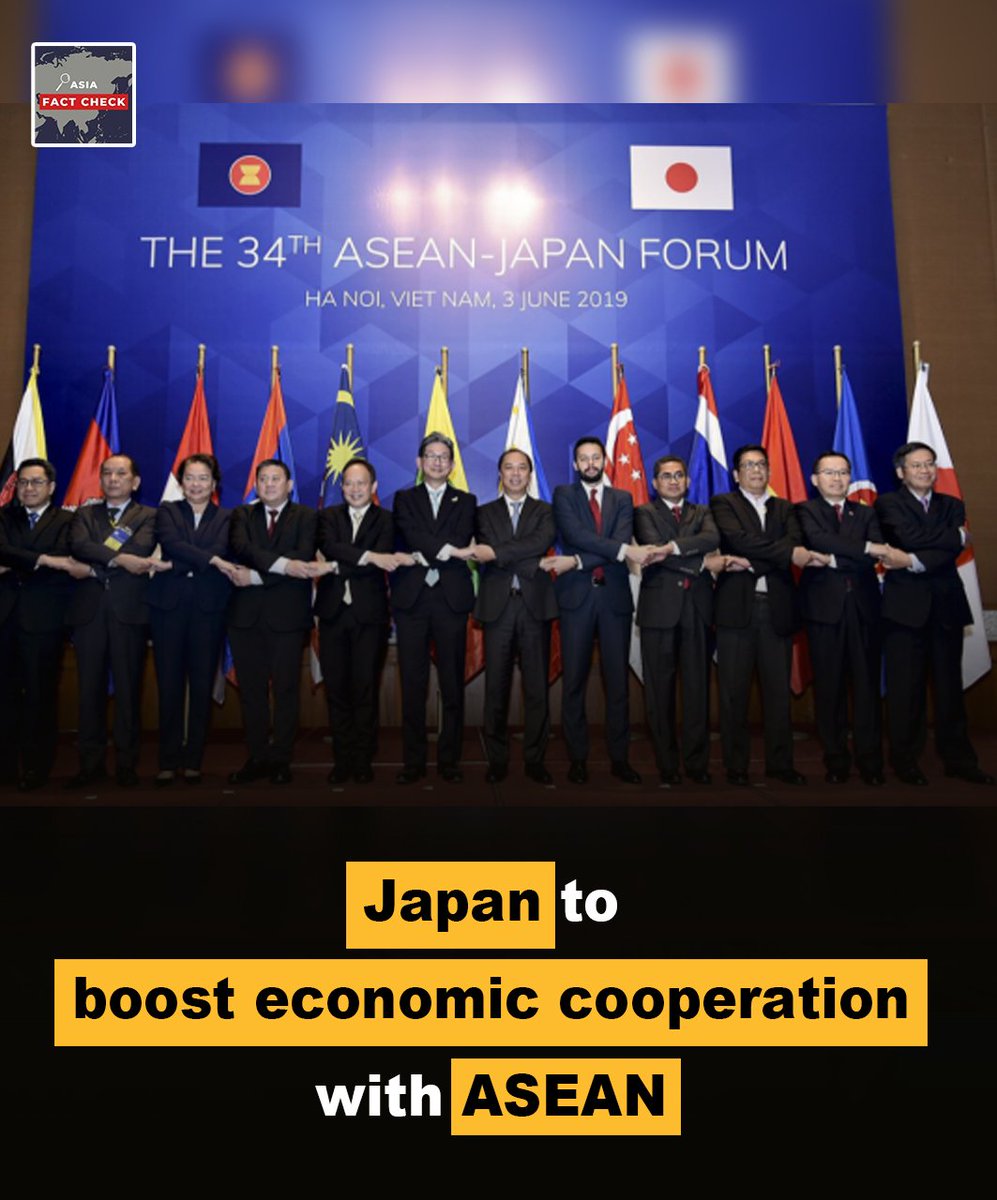 AsiaFactCheck's tweet image. Amid rising global trade tensions, Japan signals a stronger push for economic cooperation with ASEAN. At a meeting in Kuala Lumpur, Foreign Minister Takeshi Iwaya called ASEAN a cornerstone of a free and open Indo-Pacific, vowing to deepen ties in trade, maritime security,…