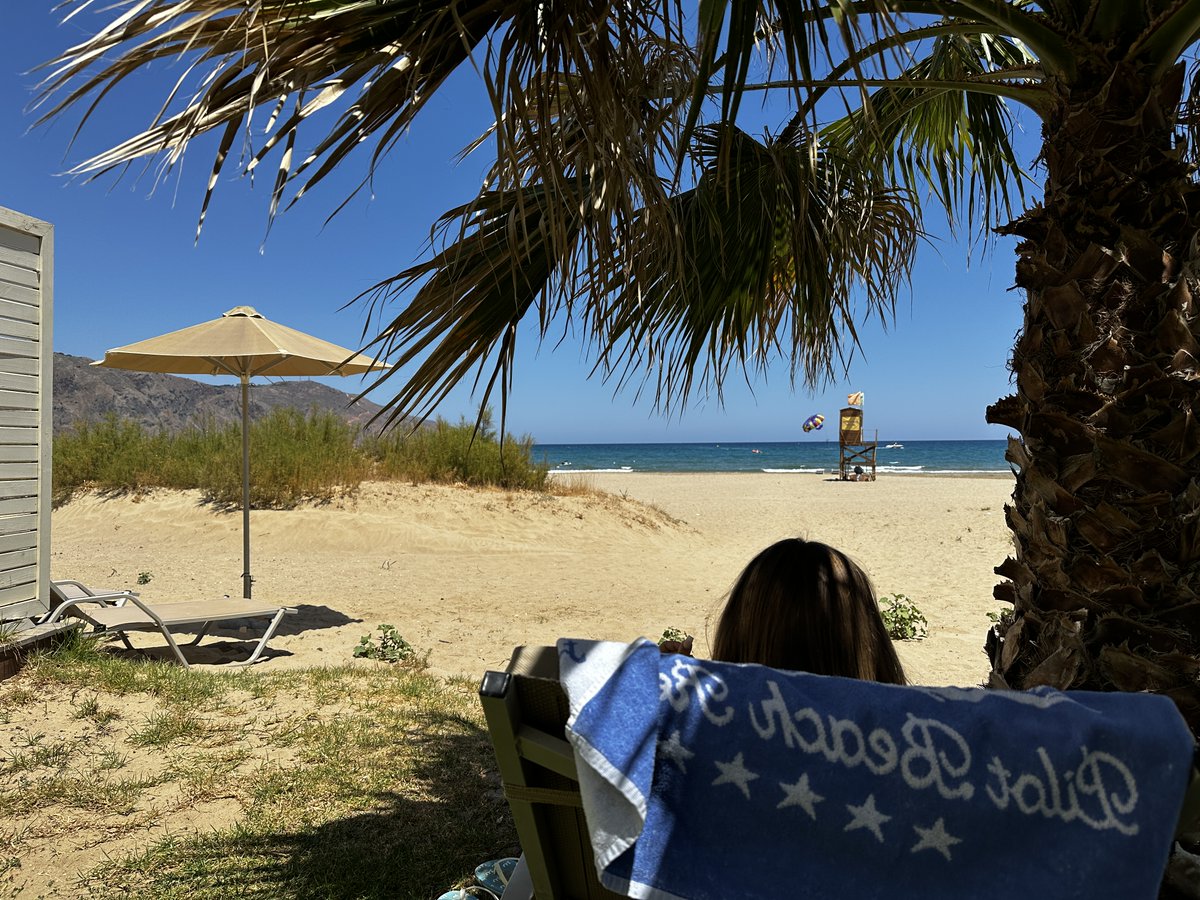 Simon_Azzam's tweet photo. Entspannte Ferien auf Kreta. Gutes Essen &amp; Trinken, Sonne pur, Unterkunft direkt am Strand. Was will man mehr. Alle Fotos hier: https://t.co/ZHFNqQCzlf #recharging https://t.co/CQkEZfWlxA