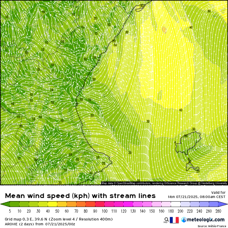 Mínimas cercanas a los 30c está noche... El culpable, el viento de poniente que ha soplado débil está noche.

Fuente <a href="/avamet/">AVAMET</a> y meteologix.com