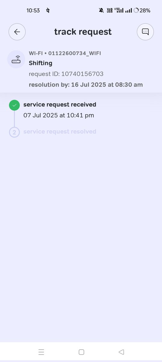 AR $XTER (@ashutos49972497) on Twitter photo <a href="/airtelindia/">airtel India</a> <a href="/Airtel_Presence/">Airtel Cares</a> <a href="/airtelnews/">Bharti Airtel</a> <a href="/reliancejio/">Reliance Jio</a>
I have a connection shifting from Delhi to Patna . Airtel store is telling there will be no shifting at Patna . What type of this is it ?? <a href="/airtelindia/">airtel India</a> <a href="/Airtel_Presence/">Airtel Cares</a> <a href="/airtelnews/">Bharti Airtel</a> <a href="/reliancejio/">Reliance Jio</a>
I have a connection shifting from Delhi to Patna . Airtel store is telling there will be no shifting at Patna . What type of this is it ??