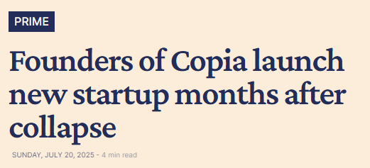 mytradesignals's tweet photo. Timothy Steel, the former CEO + Michael King, former CTO + Tracey Turner, Copiaβs co-founder and former executive chair, have jointly started a new e-commerce firm known as #Stahili, with Steel - CEO, King - CTO and Turner as chairperson.
Copia collapsed after rising KES. 15.8 B https://t.co/HgCQ6nerKF