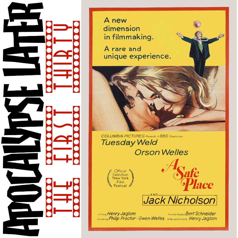 ApocLaterEmpire's tweet image. I'm working through the First Thirty films of Jack Nicholson for an upcoming zine and #24 is A Safe Place (1971), an experimental non-linear puzzle box of a feature that only asks questions but offers no answers.
A Safe Place (1971)
apocalypselaterfilm.com/2025/03/a-safe…