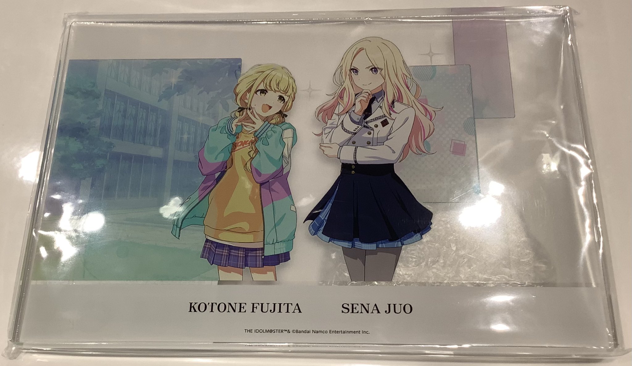 学園アイドルマスター アイドルフォトパネル （思惑とガクガク）　アクリルパネル 学園アイドルマスター アイドルフォトパネル （思惑とガクガク）