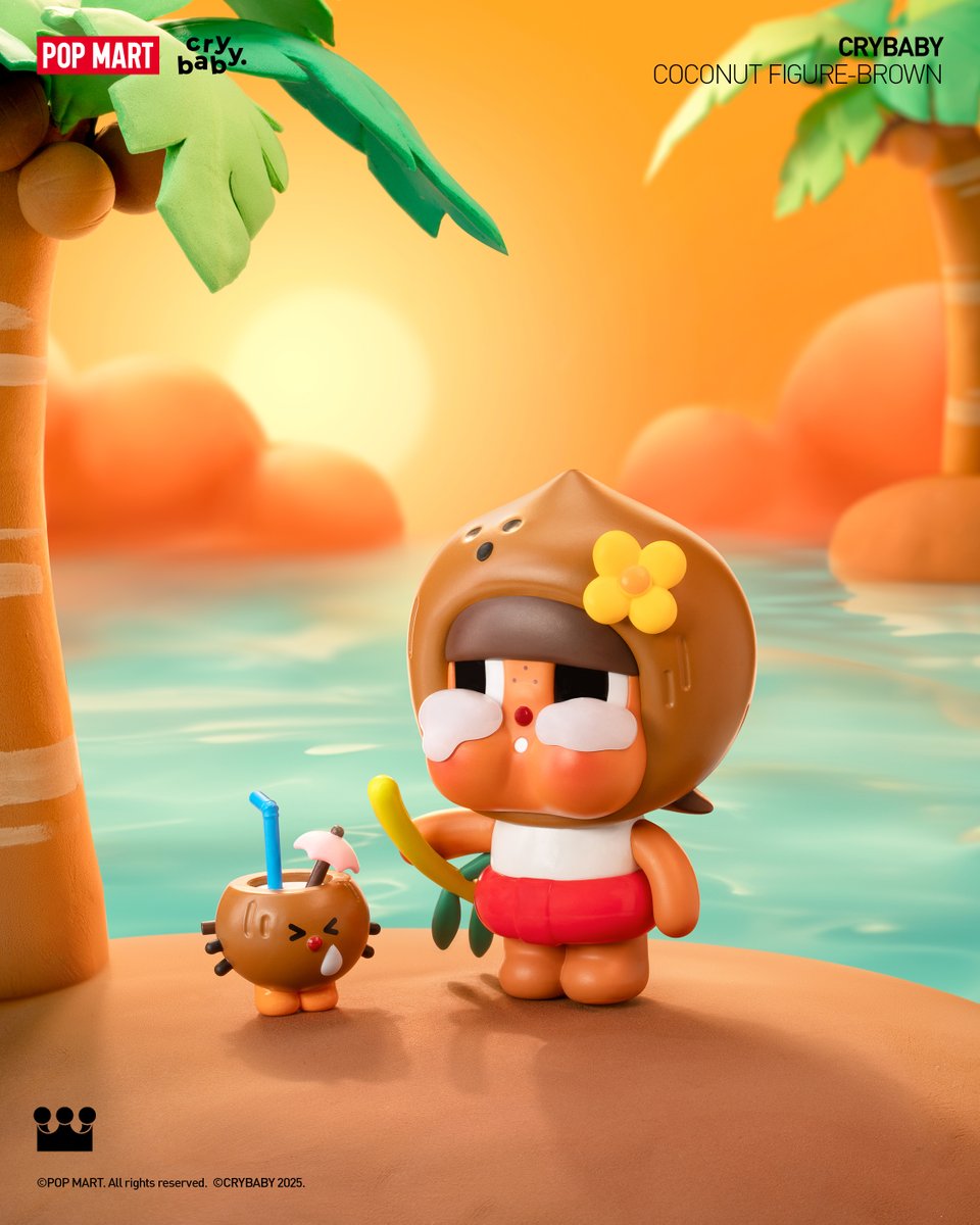 POPMARTGlobal's tweet image. 🥥Coconut mode: on! From playful steps to laid-back sips, 𝐂𝐑𝐘𝐁𝐀𝐁𝐘 captures island life in the cutest ways🌞🌴!
𝐂𝐑𝐘𝐁𝐀𝐁𝐘 𝐂𝐨𝐜𝐨𝐧𝐮𝐭 𝐅𝐢𝐠𝐮𝐫𝐞-𝐆𝐫𝐞𝐞𝐧
𝐂𝐑𝐘𝐁𝐀𝐁𝐘 𝐂𝐨𝐜𝐨𝐧𝐮𝐭 𝐅𝐢𝐠𝐮𝐫𝐞-𝐁𝐫𝐨𝐰𝐧
𝐑𝐞𝐥𝐞𝐚𝐬𝐞 𝐝𝐚𝐭𝐞: 𝟎𝟕/𝟐𝟓/𝟐𝟎𝟐𝟓
To…