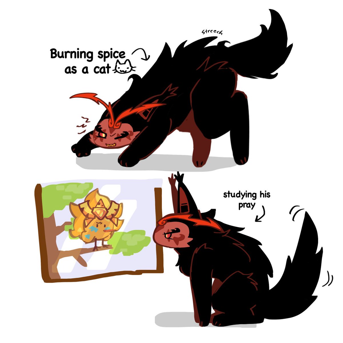 SprinG98435's tweet image. burning spice cookie as a cat
#crk #burningspicecookie