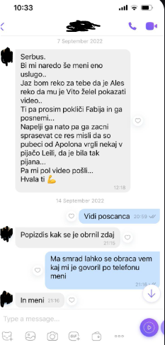 pers_luka's tweet photo. BAM! Dva ključna dokaza, ki RUŠITA laži o aferi Fabjan:
📷 Hobotnica JZS – razkrita mreža znotraj panožnih struktur, ki je že leta 2022 usklajevala napad na Fabjana.
📷 Viber posnetek komunikacije – dokaz, da so že davno PREJ načrtovali, kako ga obtožiti spolnega nadlegovanja. https://t.co/hoFncNCQrx