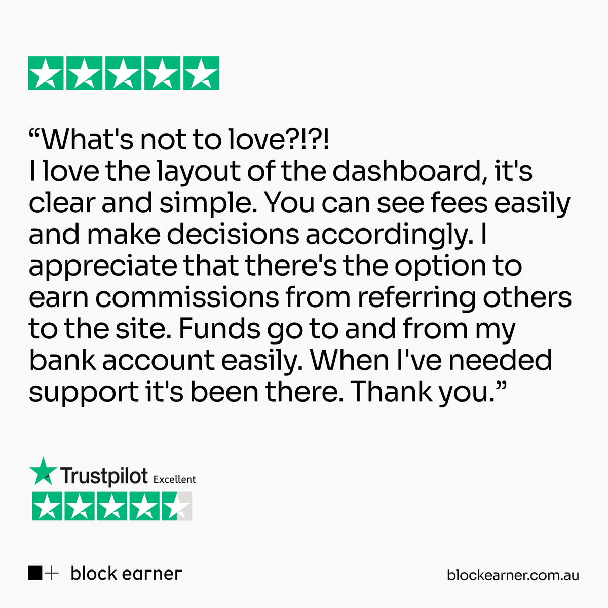 Australia’s most generous Bitcoin-powered affiliate program. Earn 60% of your invitees’ fees for 90 days and 30% for life — all in #Bitcoin

What's not to love?!?! 🫶