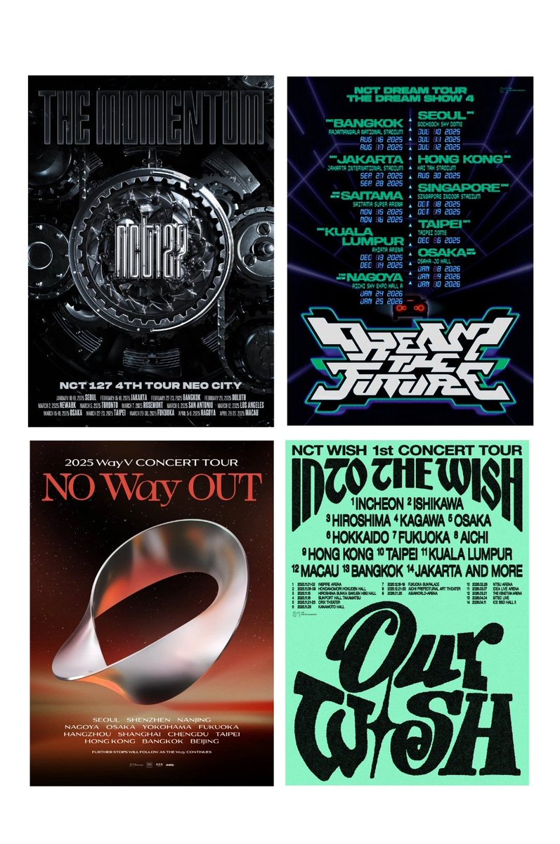 NCT20RESONANCE's tweet image. NO 127, NO DREAM, NO WayV, No WISH 

lintek tantanan nyo na kakaaaway wlang panalo for today's video 🙃 taenang world tour yan wala bang MANILA sa world nyo? saket nyo na NCT ah