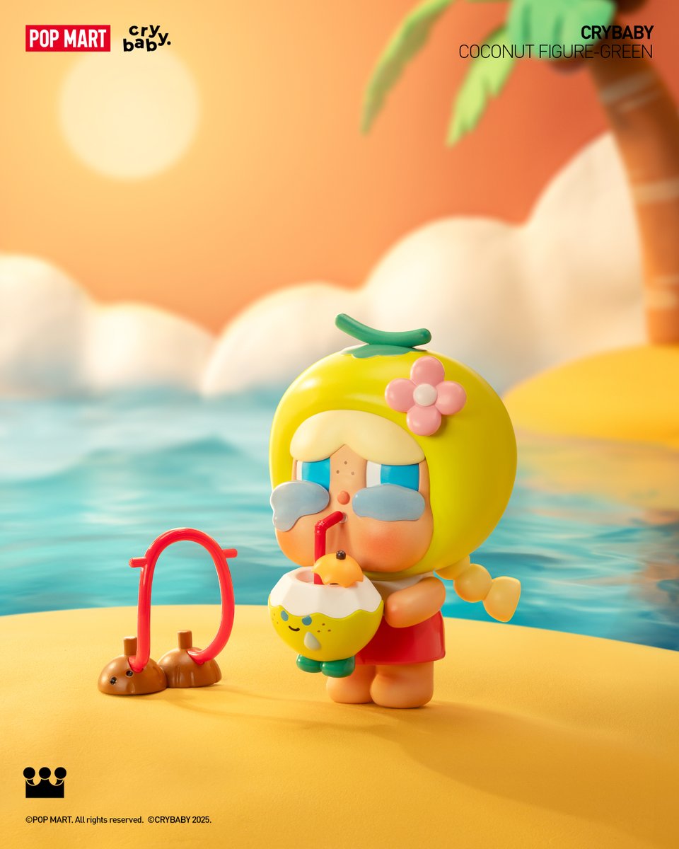 POPMARTGlobal's tweet image. 🥥Coconut mode: on! From playful steps to laid-back sips, 𝐂𝐑𝐘𝐁𝐀𝐁𝐘 captures island life in the cutest ways🌞🌴!
𝐂𝐑𝐘𝐁𝐀𝐁𝐘 𝐂𝐨𝐜𝐨𝐧𝐮𝐭 𝐅𝐢𝐠𝐮𝐫𝐞-𝐆𝐫𝐞𝐞𝐧
𝐂𝐑𝐘𝐁𝐀𝐁𝐘 𝐂𝐨𝐜𝐨𝐧𝐮𝐭 𝐅𝐢𝐠𝐮𝐫𝐞-𝐁𝐫𝐨𝐰𝐧
𝐑𝐞𝐥𝐞𝐚𝐬𝐞 𝐝𝐚𝐭𝐞: 𝟎𝟕/𝟐𝟓/𝟐𝟎𝟐𝟓
To…