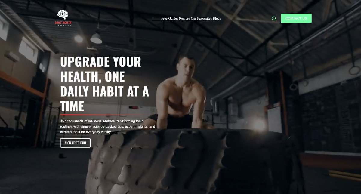 DHealthUpgrade's tweet image. Our website is now live!! New content daily. Recipes, Free Guides, Blogs and more. Sign up now dailyhealthupgrade.com