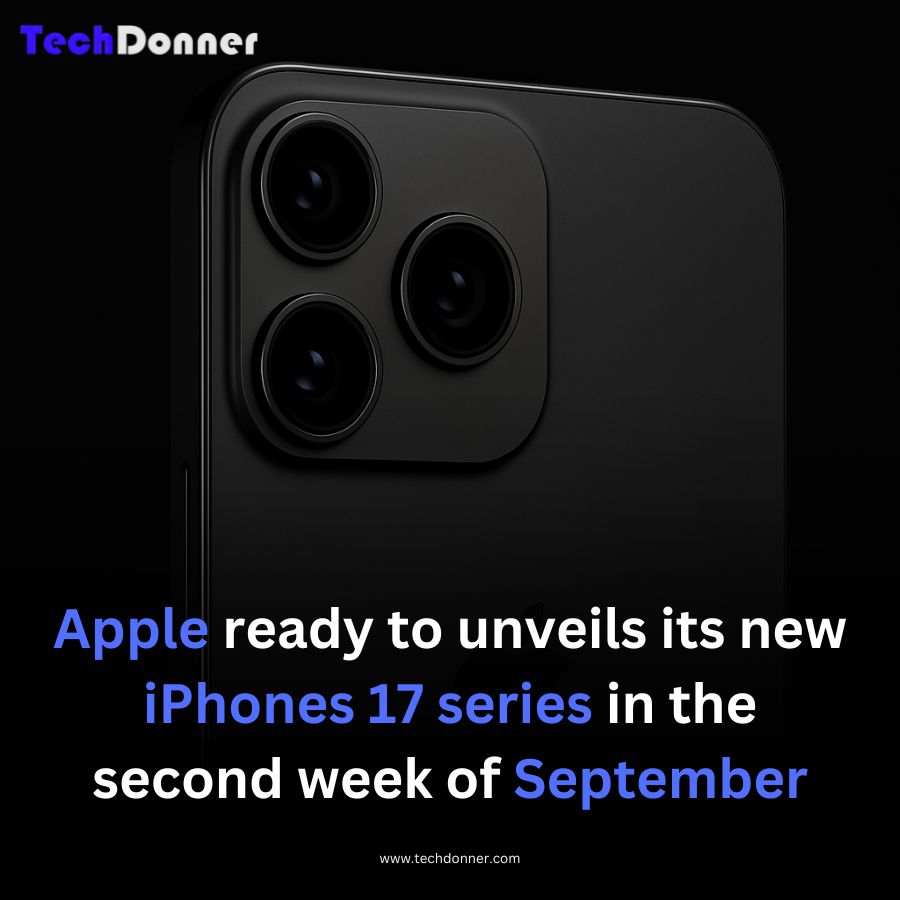 techdonner's tweet image. The iPhone 17 series launch date aligns with Apple&apos;s traditional release cycle, leading many to believe that this year&apos;s schedule will be no different.
#iPhone17 #Apple #iOS