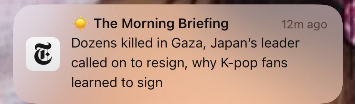 4noura's tweet image. Day 652. The @nytimes describing Israel’s systematic destruction & of Palestinian ppl as abstractly as possible so you don’t protest the US provision of weapons, so u don’t name the racist journos. Just “dozens killed” from some natural disaster. Racism is a human invention #Gaza