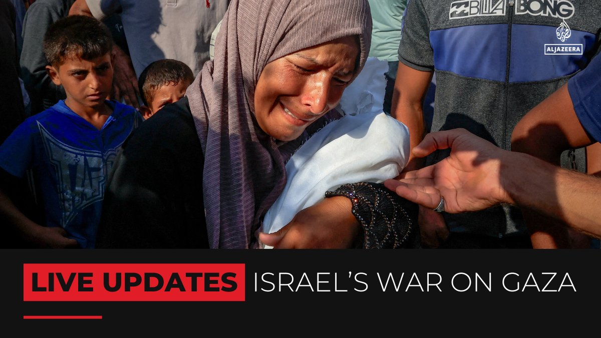 Israeli forces continue to pound Gaza as the UN warns that the hunger crisis in the Palestinian enclave has reached “a new level of desperation.”

🔴 Follow our LIVE coverage: aje.io/w1ps73