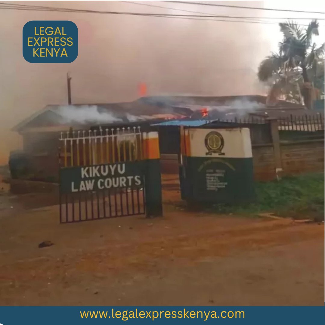 Legalexpresske's tweet image. Kikuyu Law Courts update: Since 1 July, criminal hearings moved to Police Chapel; lawyers are rebuilding civil &amp;amp; family case files; registry services now in a temporary facility.
Full update: legalexpresskenya.com/2025/07/16/kik…
#LegalExpressKenya #KenyaLaw #JudiciaryUpdate