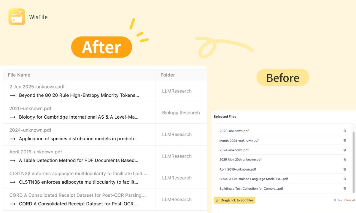 Wisfileofficial's tweet image. It’s giving ✨digital sanity✨
Whether you’re a student, researcher, or just file-challenged — WisFile is the glow-up your messy folders need.

Download it. Use it. Feel peace.
#WisFile #filemanagement #relatable #memeTech