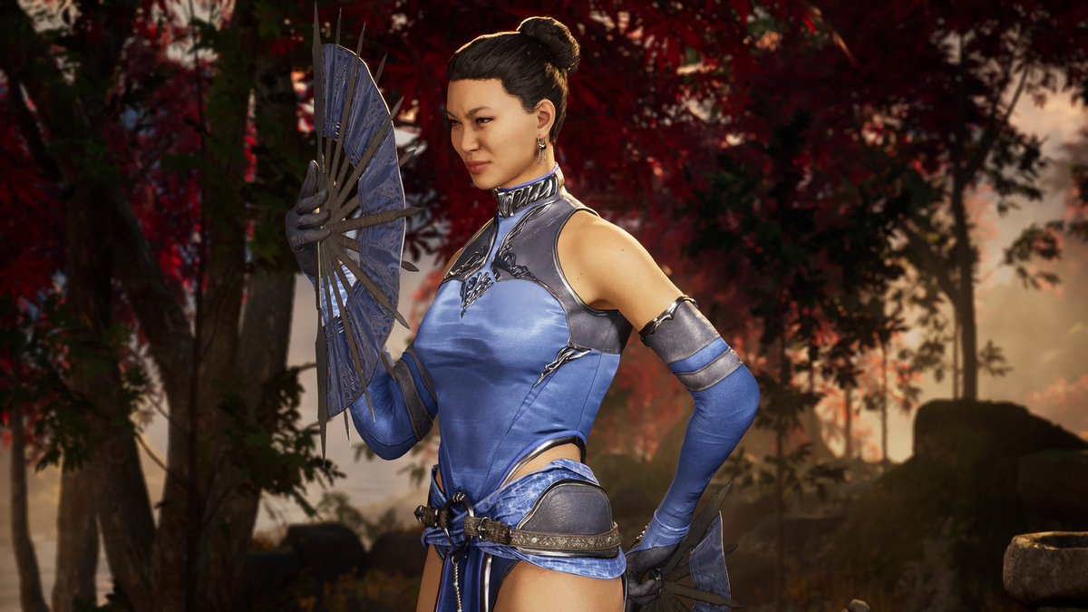 Daily_Kitana's tweet image. Kitana is so beautiful in this skin 🩵💙