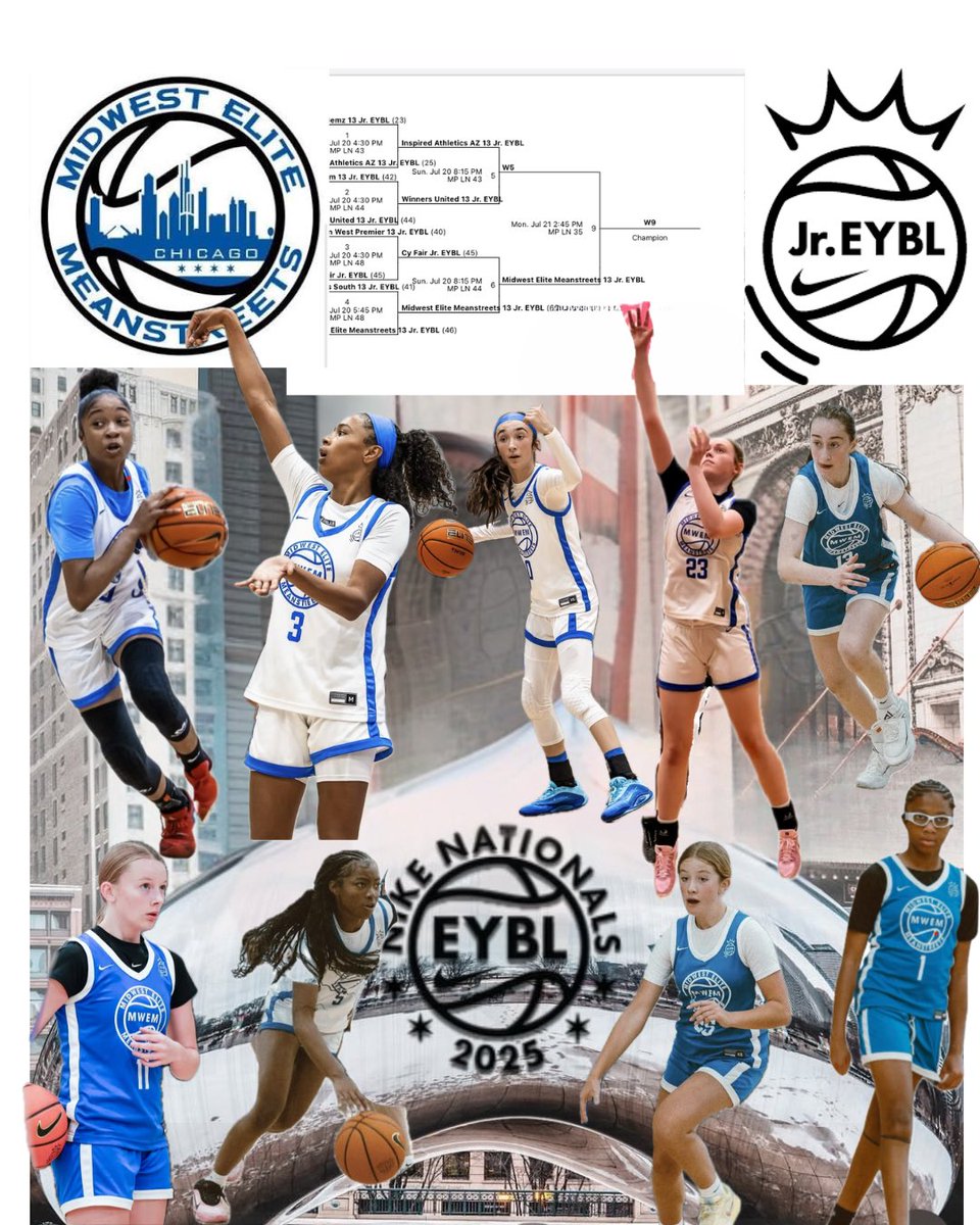 Katelyn Tofani (@katelynt2030) on Twitter photo Wrapping up an amazing season tomorrow <a href="/NikeGirlsEYBL/">Nike Girls EYBL</a> Nationals Day 4 with <a href="/mwehoops_eybl/">Midwest Elite Meanstreets EYBL</a>. Led by <a href="/Coach_DJ_Brown/">D.J. Brown</a>
#BlueSmoke Ⓜ️💨 Wrapping up an amazing season tomorrow <a href="/NikeGirlsEYBL/">Nike Girls EYBL</a> Nationals Day 4 with <a href="/mwehoops_eybl/">Midwest Elite Meanstreets EYBL</a>. Led by <a href="/Coach_DJ_Brown/">D.J. Brown</a>
#BlueSmoke Ⓜ️💨