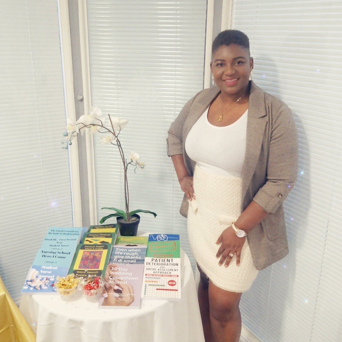 A beautiful evening spent at the (Prioritize You) Nurses event. Showcasing my books.
#nurselife #nurseEducation #studentnurse #nurseevent #nursesupport #Nurses
 bit.ly/3S15Hhr