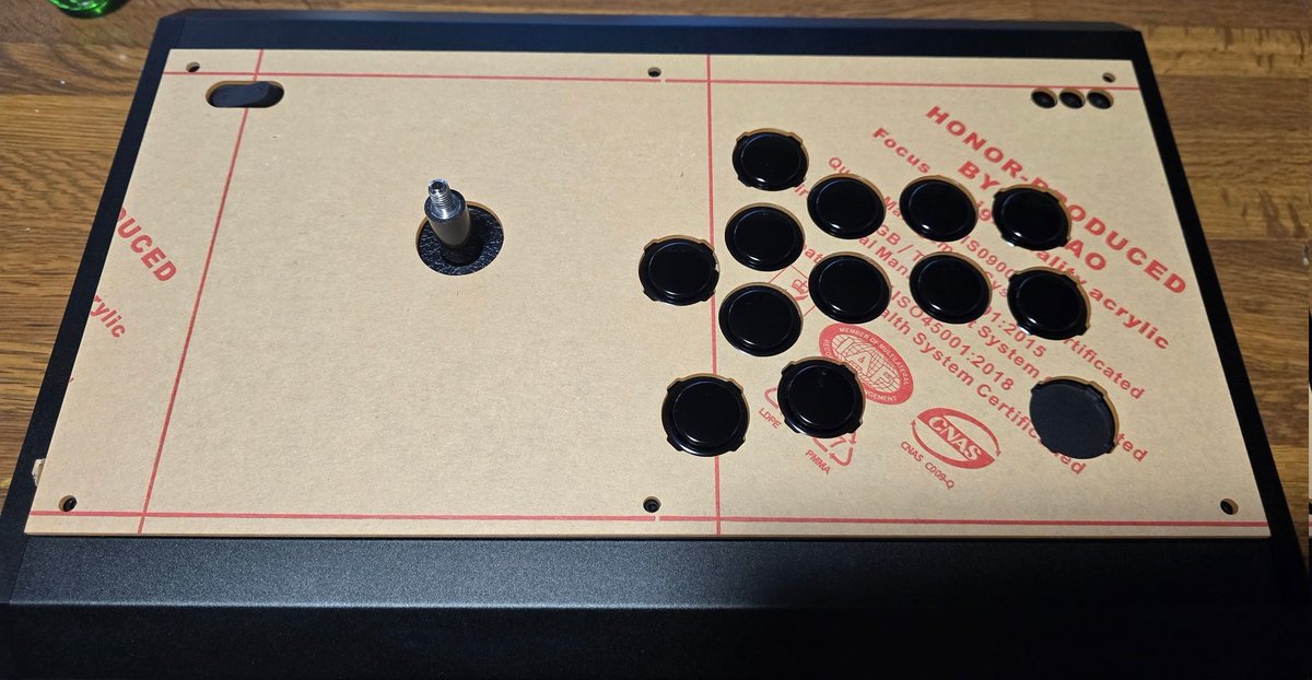 DRMFTG DRM JS レビュー 【天板カスタム】 上レバーをボタンに変更