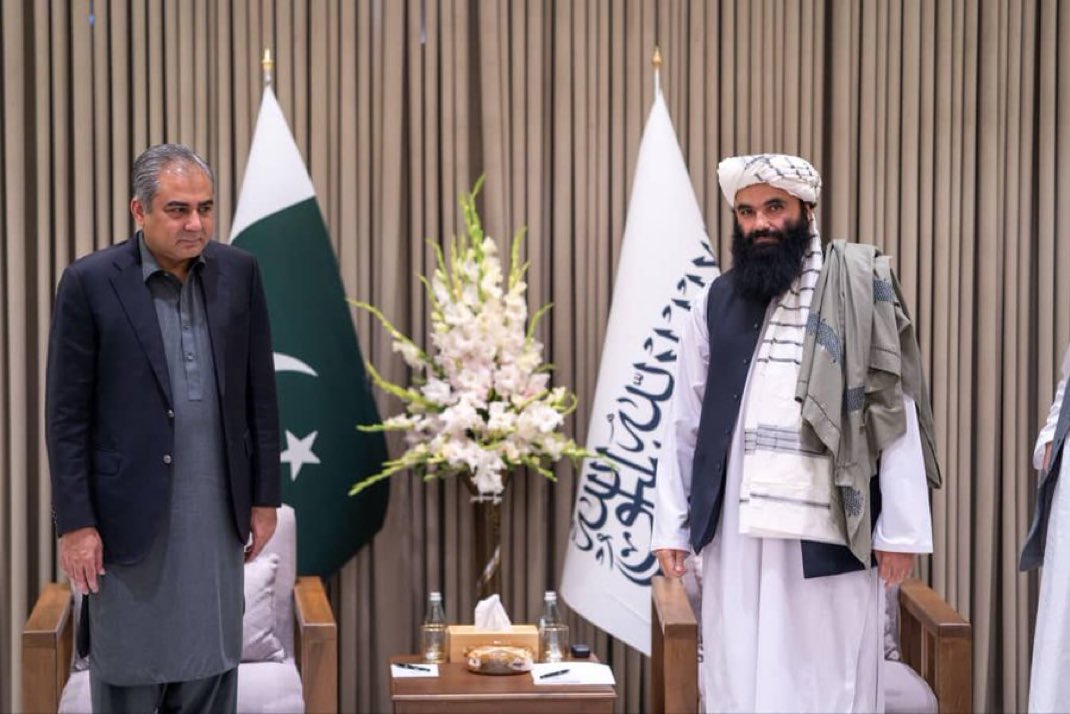 umarkhataab313's tweet image. These meetings and delegations will never convince the Islamic Emirate as long as the central power remains in the hands of the Pakistan Army.