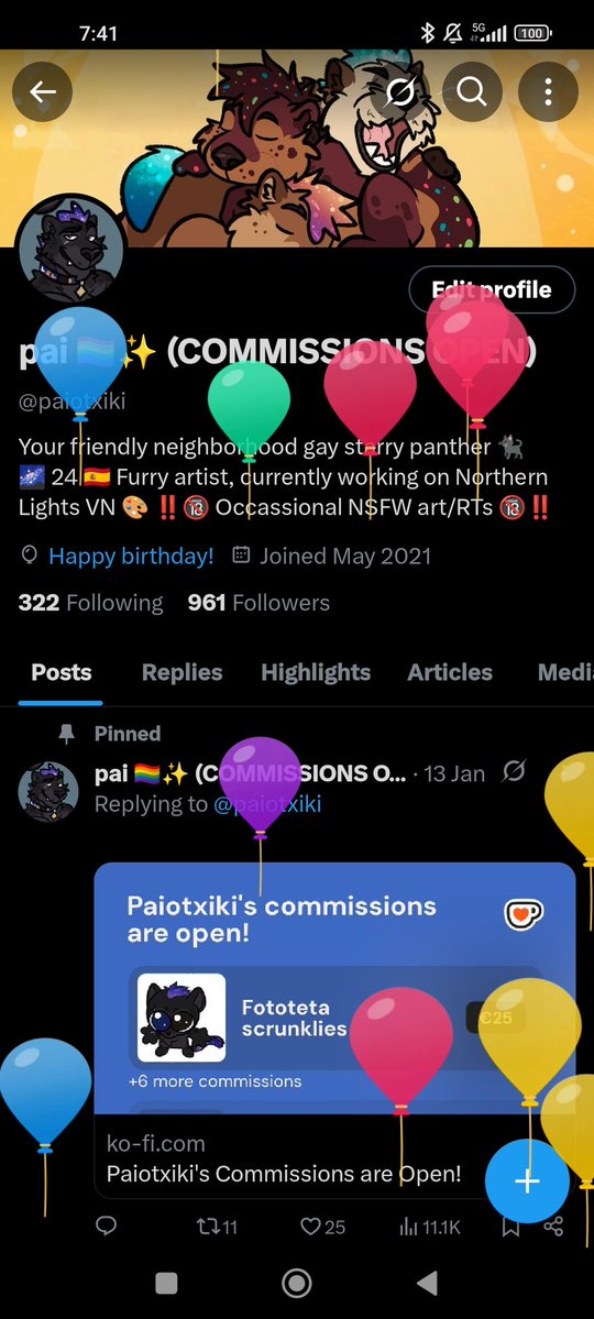 Globitos otra vez 🎈✨