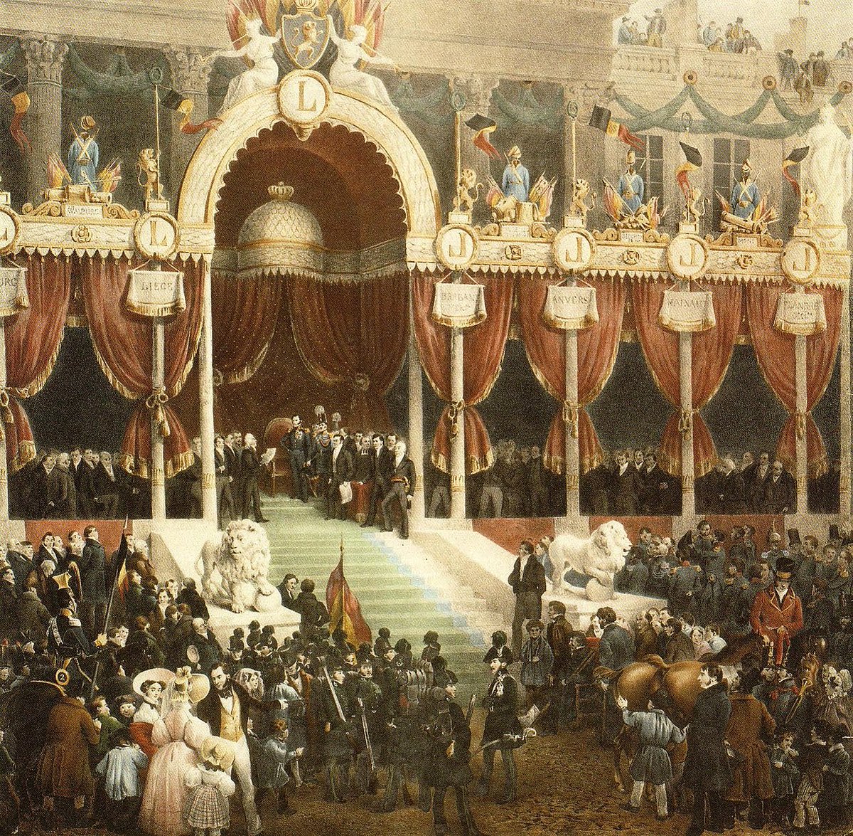 DM_Vincenzo's tweet image. #OTD in 1831, King Leopold I of the Belgians was inaugurated in Brussels. He took the constitution oath after which he was invited to ascend the throne.